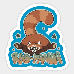 Rad-Panda Sticker